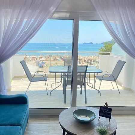 Ifigenia Sea View Apartments Chrysi Ammoudia Bagian luar foto
